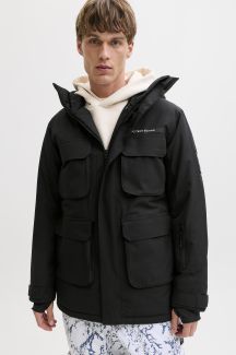 Зимняя куртка JACK & JONES 12284695-Black-Beauty