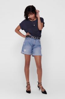 Футболкa ONLY 15106662-Navy-Blazer