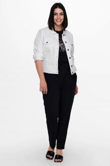 Джинсовая куртка ONLY CARMAKOMA 15237814-White