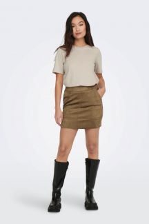 Футболкa ONLY 15270390-Silver-Lining