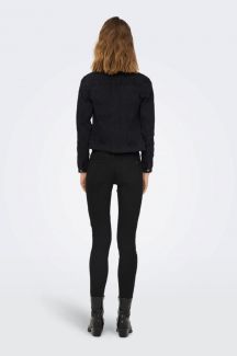 Джинсовая куртка JACQUELINE DE YONG 15271697-Black