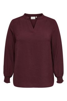 Блузкa ONLY CARMAKOMA 15285157-Tawny-Port