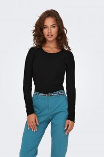 Футболкa с длинным рукавом ONLY 15298796-Black