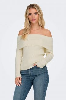 Свитер ONLY 15311830-Whitecap-Gray