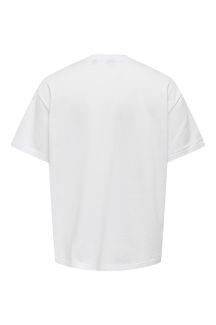 Футболкa ONLY & SONS 22027787-Bright-White