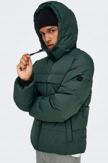 Зимняя куртка ONLY & SONS 22029661-Darkest-Spruc