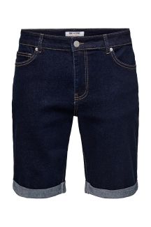 Джинсовые шорты ONLY & SONS 22032925-Dark-Blue