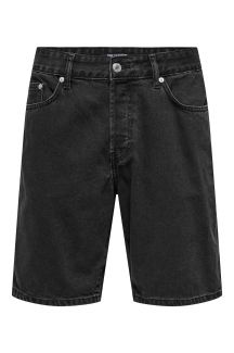Джинсовые шорты ONLY & SONS 22032930-Black