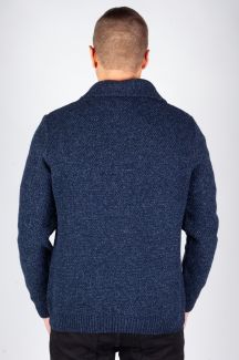 Вязаная кофта MCL 33614-LACIVERT-MELANJ