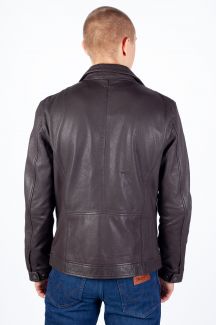 Кожаная куртка DEERCRAFT 3701-0127-dark-brown