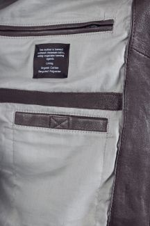 Кожаная куртка DEERCRAFT 3701-0127-dark-brown