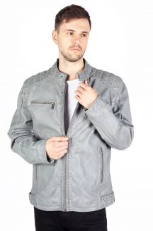 Кожаная куртка DEERCRAFT 3701-0151-grey