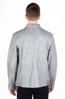 Кожаная куртка DEERCRAFT 3701-0151-grey