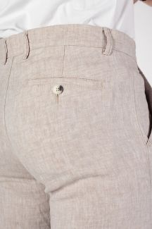 Льняные брюки BLK JEANS 8385-5150-158-201