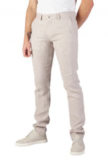 Льняные брюки BLK JEANS 8385-5150-158-201