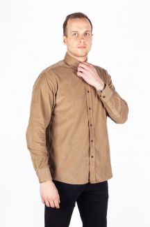 Бархатная рубашка BLK JEANS 9057-5