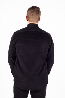 Бархатная рубашка BLK JEANS 9057-6