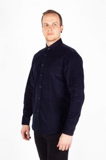 Бархатная рубашка BLK JEANS 9057-7