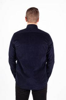 Бархатная рубашка BLK JEANS 9057-7