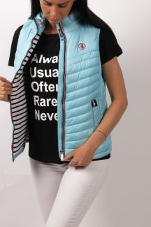 Жилет VOILE BLEUE ARETHA-SPLASH-BLUE