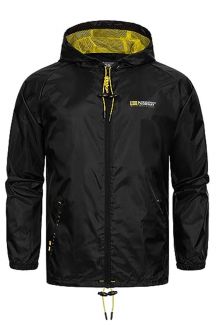 Плащ дождевик GEOGRAPHICAL NORWAY BOAT-Black