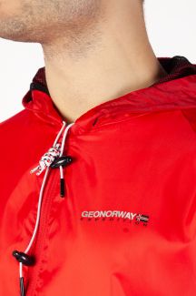 Плащ дождевик GEOGRAPHICAL NORWAY BOAT-Red