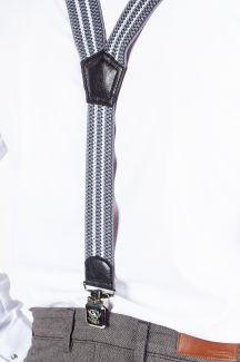 Подтяжки X JEANS DYK40-008-MIX-LTGR-WHITE