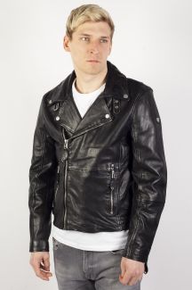 Кожаная куртка GIPSY Mavric-SF-NSLV-BIO-BLACK