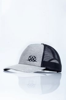 Кепкa X JEANS RAPPER-MELANGE-L-GREY