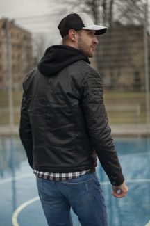 Кепкa X JEANS RAPPER-MELANGE-L-GREY