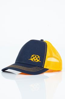 Кепкa X JEANS RAPPER-NAVY-YELLOW