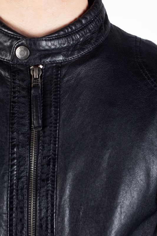 Кожаная куртка GIPSY 1201-0504-black