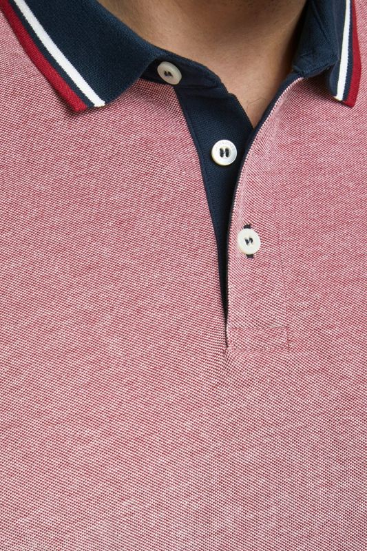 Рубашкa поло JACK & JONES 12143859-Rio-Red-PS