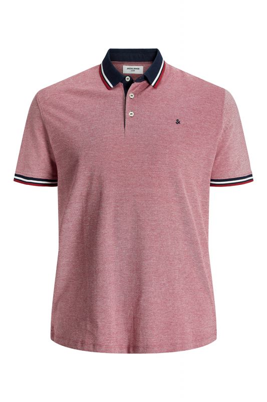 Рубашкa поло JACK & JONES 12143859-Rio-Red-PS