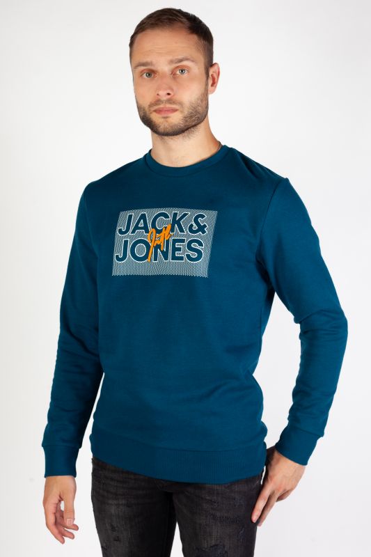 Спортивный свитер JACK & JONES 12244822-Sailor-Blue