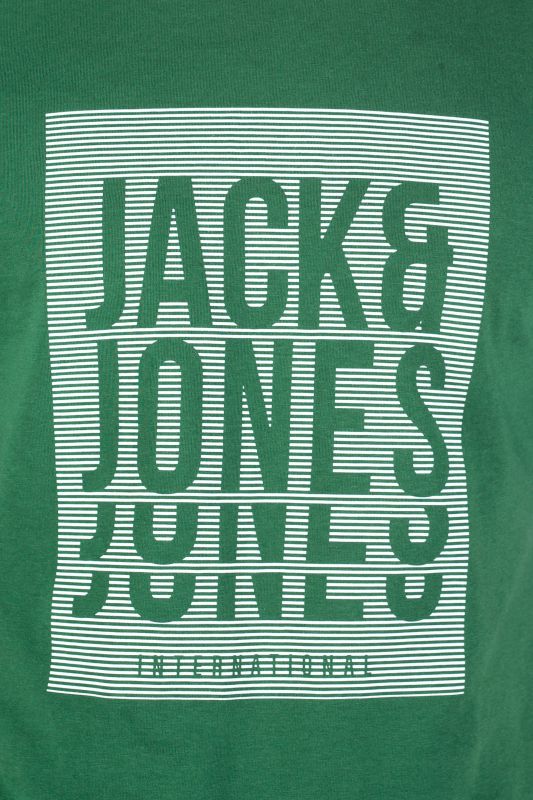 Футболкa JACK & JONES 12248614-Dark-Green