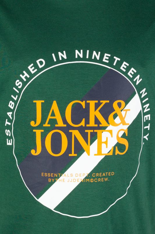 Футболкa JACK & JONES 12248624-Dark-Green