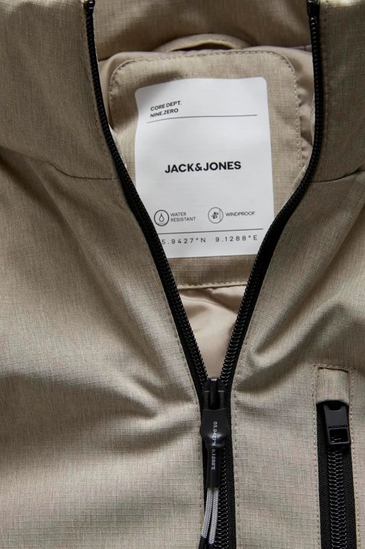 Зимняя куртка JACK & JONES 12272729-Moonbeam-MEL