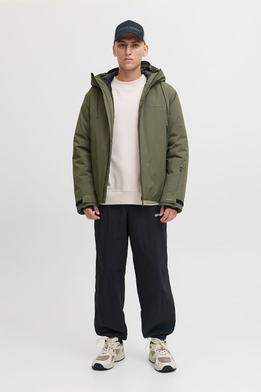 Зимняя куртка JACK & JONES 12283166-Grape-Leaf