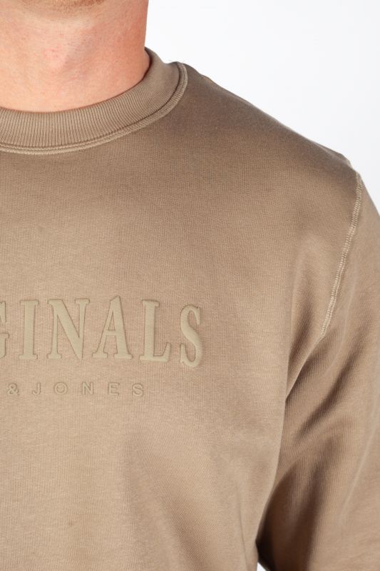 Спортивный свитер JACK & JONES 12285949-Silver-Sage