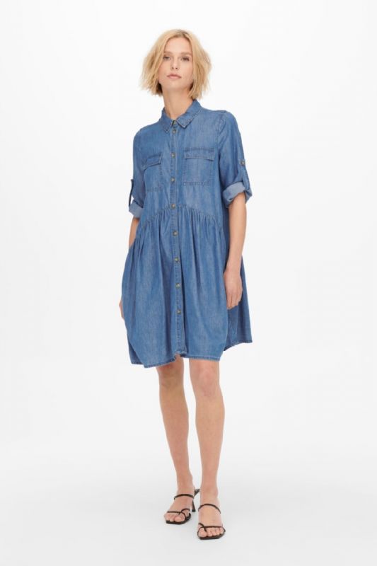 Джинсовое платье ONLY 15269000-Medium-Blue