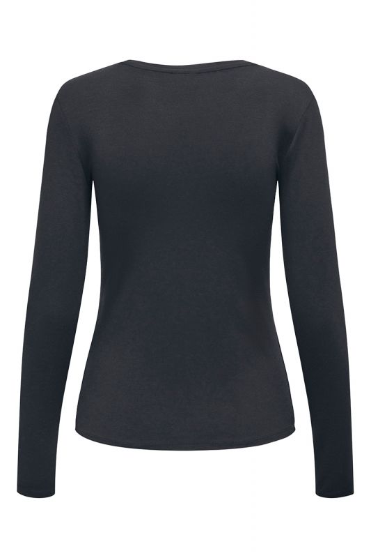 Футболкa с длинным рукавом JACQUELINE DE YONG 15272092-Black