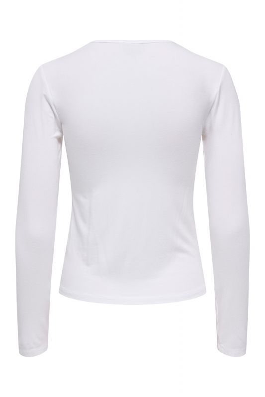 Футболкa с длинным рукавом JACQUELINE DE YONG 15272092-White