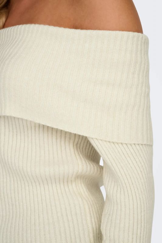 Свитер ONLY 15311830-Whitecap-Gray