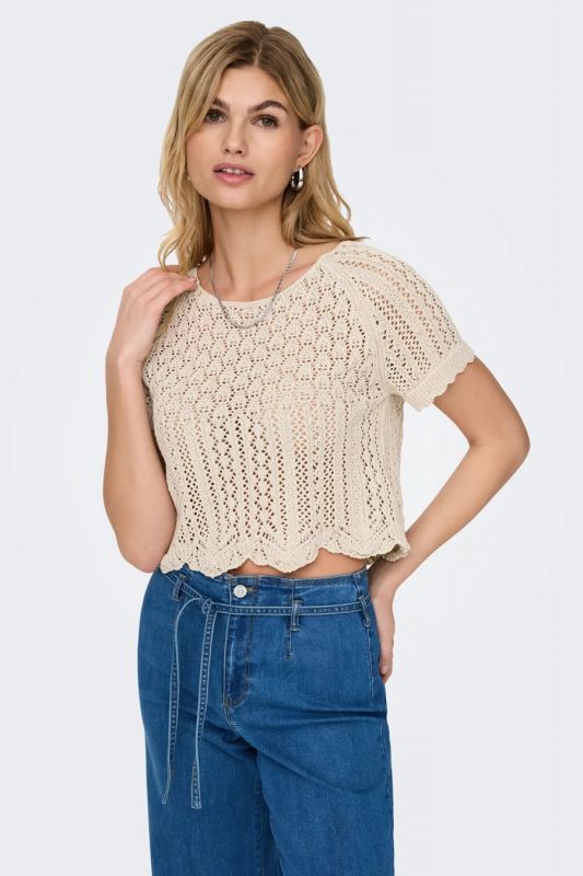 Свитер ONLY 15348591-Feather-Gray