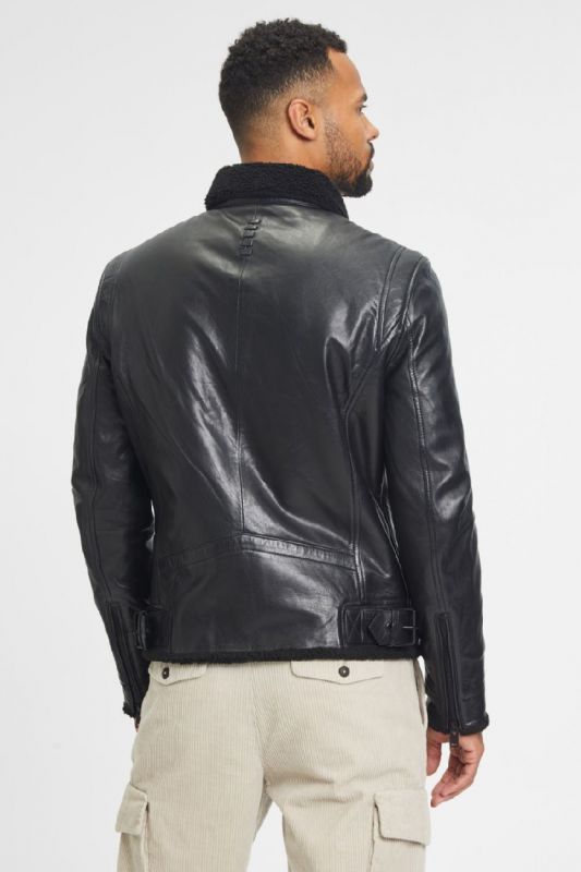 Кожаная куртка GIPSY 2201-0110-Black
