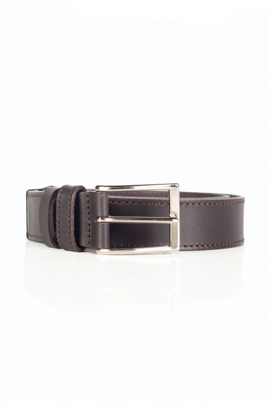 Кожаный ремень X JEANS BASICS 98-007-BROWN