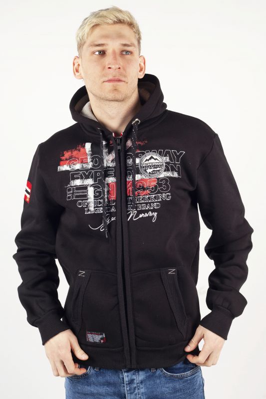 Спортивная кофтa GEOGRAPHICAL NORWAY GUTTA-BLACK