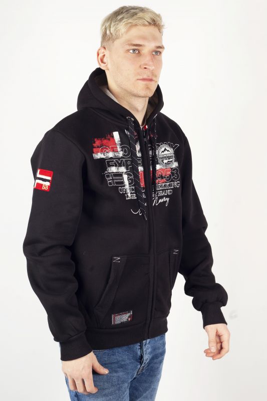 Спортивная кофтa GEOGRAPHICAL NORWAY GUTTA-BLACK