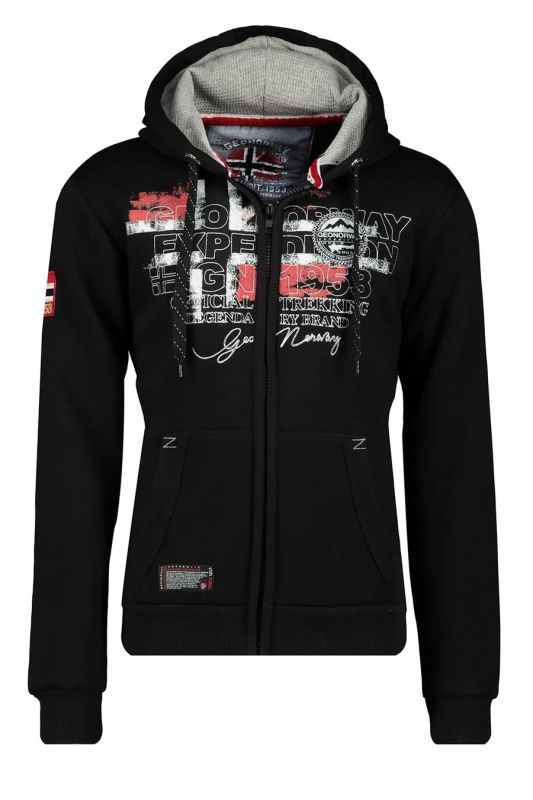 Спортивная кофтa GEOGRAPHICAL NORWAY GUTTA-BLACK